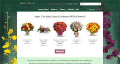 Desktop Screenshot of jeansflowers.org